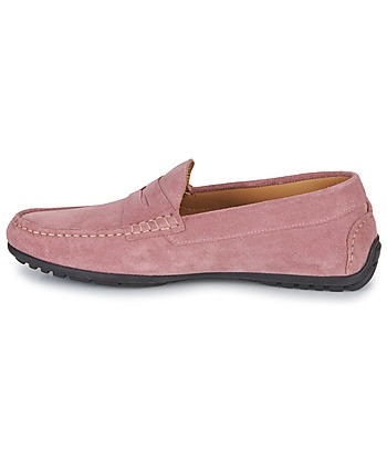 Mocassins hommes Pellet CADOR Rose