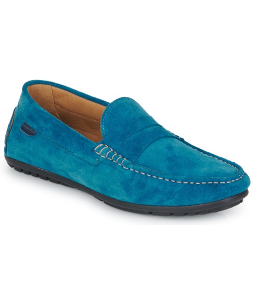 Mocassins hommes Pellet CADOR Bleu