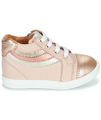 Baskets montantes enfant filles GBB ARIANE Rose