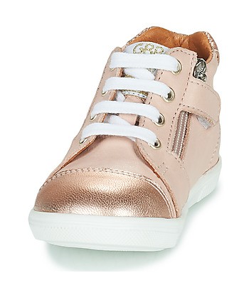 Baskets montantes enfant filles GBB ARIANE Rose