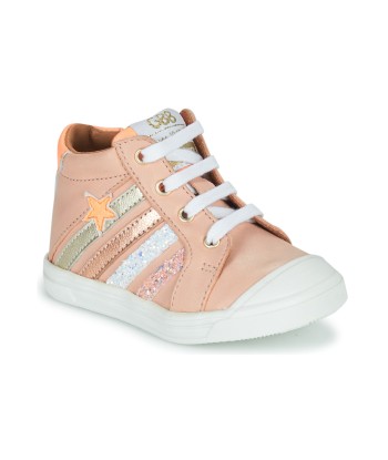 Baskets montantes enfant filles GBB ALICIA Rose