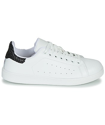 Baskets basses femmes Yurban SATURNA Blanc