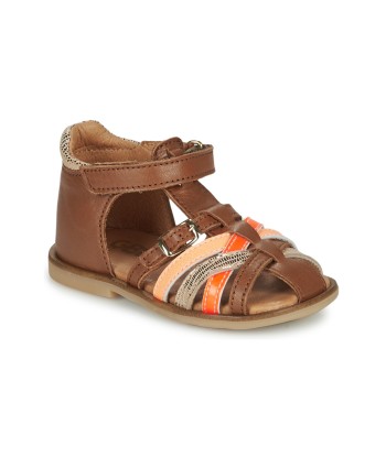 Sandales enfant filles GBB KLOE Marron