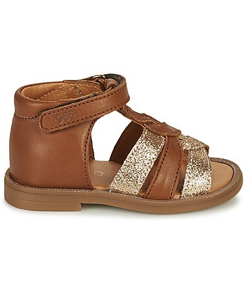 Sandales enfant filles GBB OLENA Marron