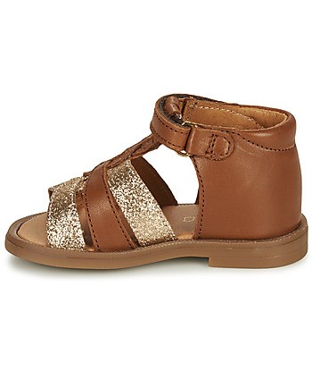 Sandales enfant filles GBB OLENA Marron
