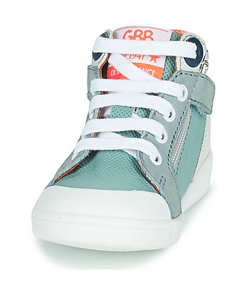 Baskets montantes enfant garcons GBB ANATOLE Vert
