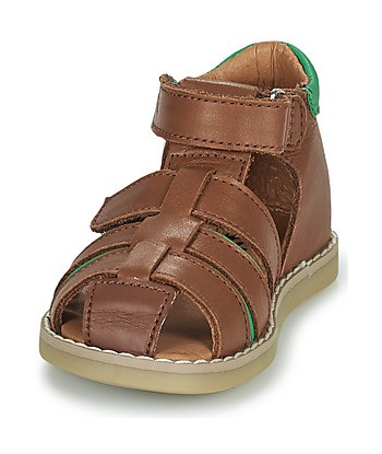 Sandales enfant garcons GBB MARTINO Marron