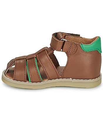 Sandales enfant garcons GBB MARTINO Marron