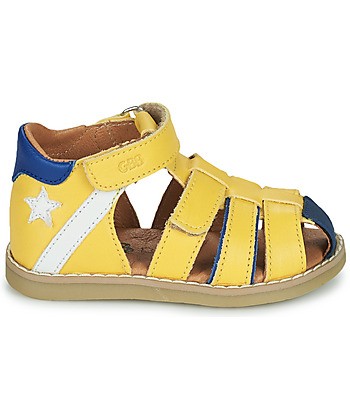 Sandales enfant garcons GBB MARTINO Jaune