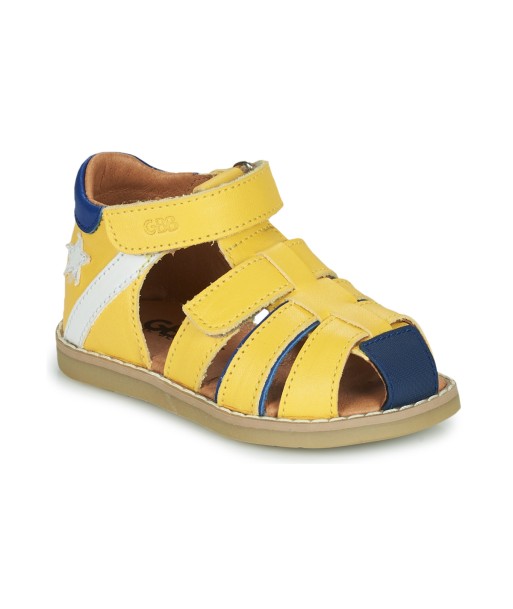 Sandales enfant garcons GBB MARTINO Jaune