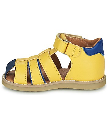 Sandales enfant garcons GBB MARTINO Jaune
