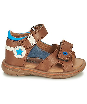 Sandales enfant garcons GBB SAMI Marron