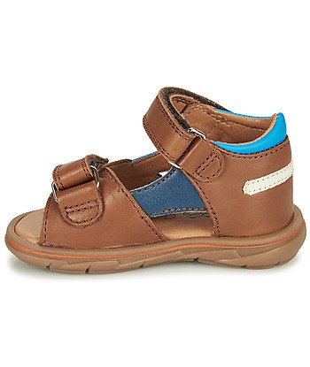 Sandales enfant garcons GBB SAMI Marron