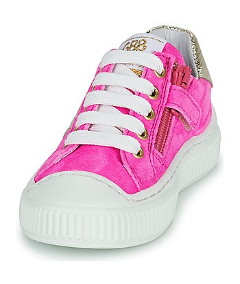 Baskets basses enfant filles GBB WAKA Violet