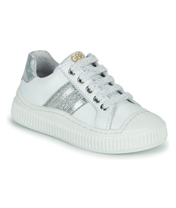 Baskets basses enfant filles GBB WAKA Blanc