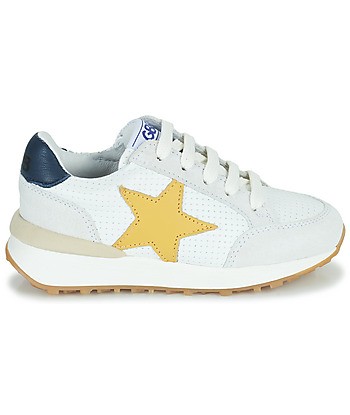 Baskets basses enfant filles GBB AMALIA Blanc