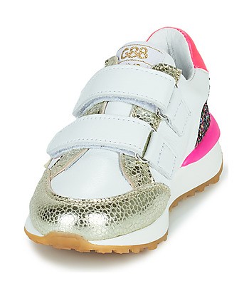 Baskets basses enfant filles GBB SERENADE Blanc