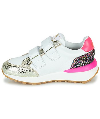 Baskets basses enfant filles GBB SERENADE Blanc