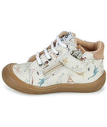 Baskets montantes enfant garcons GBB LANINOU Beige