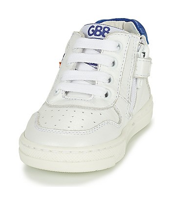 Baskets montantes enfant garcons GBB RIKKIE Blanc