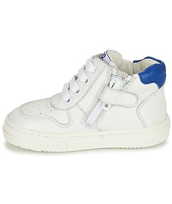 Baskets montantes enfant garcons GBB RIKKIE Blanc