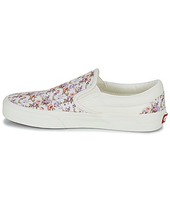Slip ons femmes Vans CLASSIC SLIP-ON Blanc