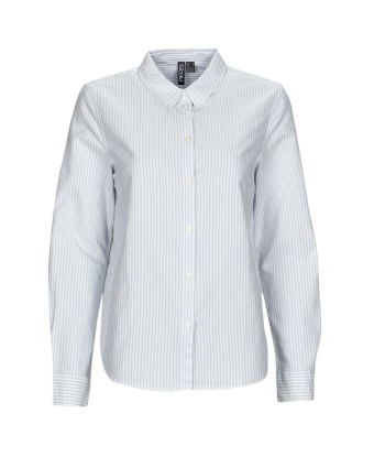 Chemise femmes Pieces PCIRENA LS OXFORD SHIRT Multicolore