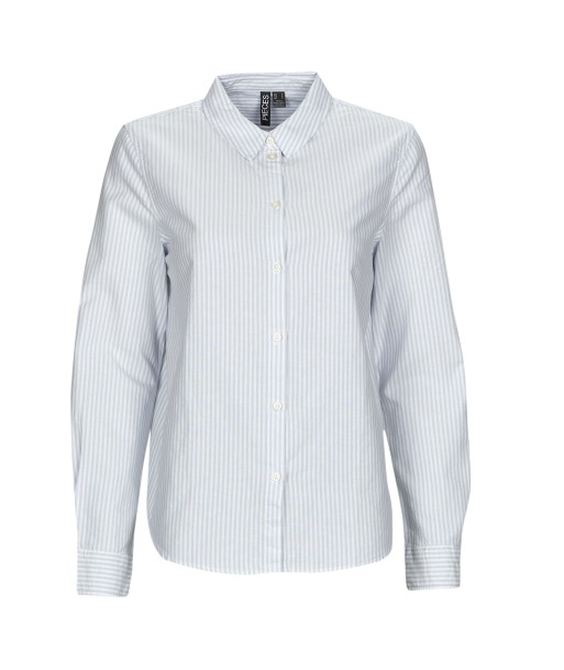 Chemise femmes Pieces PCIRENA LS OXFORD SHIRT Multicolore