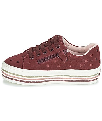 Baskets basses enfant filles Gioseppo FUSSEN Bordeaux