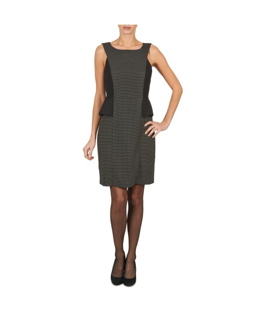 Robe courte femmes Manoukian PEPLUM Gris