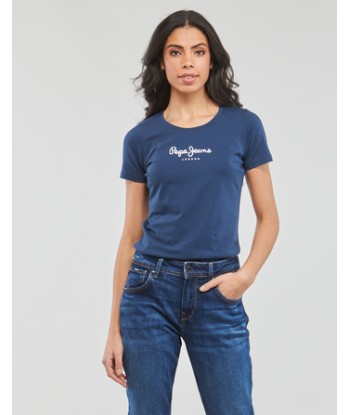 T-shirt femmes Pepe jeans NEW VIRGINIA Marine