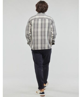 Chemise hommes Only & Sons  ONSSCOTT LS CHECK FLANNEL OVERSHIRT 4162 M