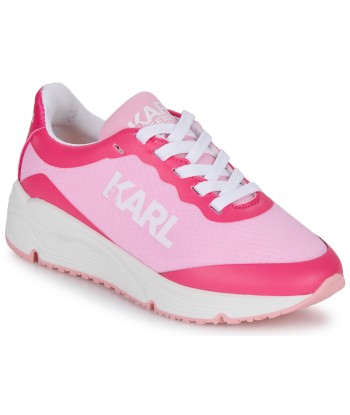 Baskets basses enfant filles Karl Lagerfeld Z19105-465-C Rose