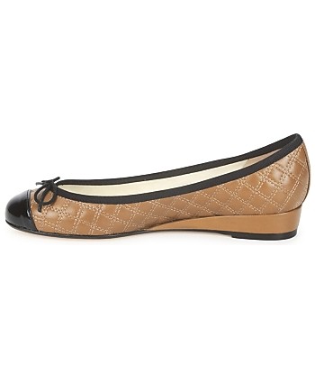 Ballerines femmes French Sole HENRIETTA Marron