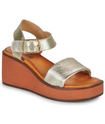 Sandales femmes Metamorf'Ose NABOT Doré