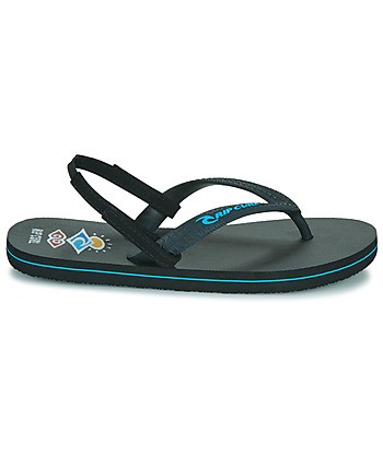 Tongs enfant garcons Rip Curl ICON OPEN TOE - BOY Noir