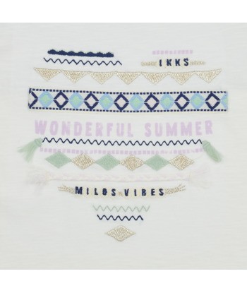 T-shirt enfant filles Ikks XW10272 Blanc