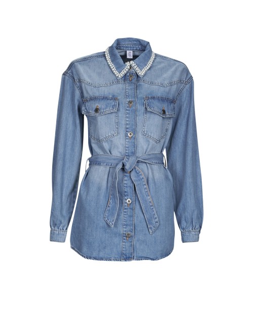 Veste femmes Liu Jo GIACCA CAMICIA Bleu