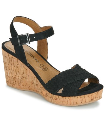 Sandales femmes Chattawak CORDO Noir