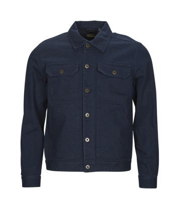 Blouson hommes Lyle & Scott TRUCKER JACKET Marine