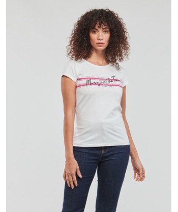 T-shirt femmes Morgan DTOI Blanc