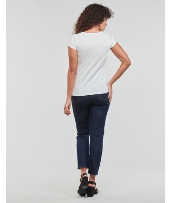 T-shirt femmes Morgan DTOI Blanc