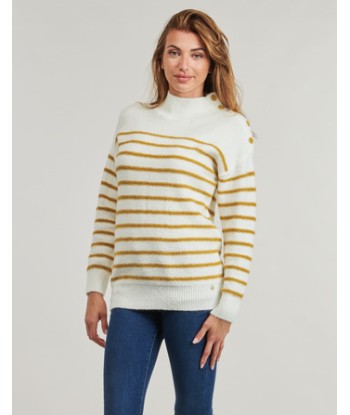 Pull femmes Betty London MIRANE Blanc