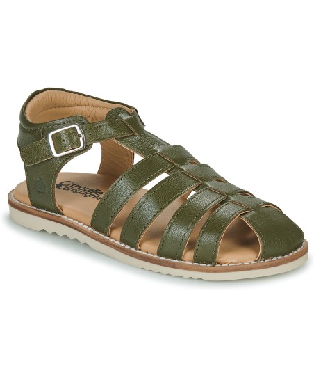 Sandales enfant garcons Citrouille et Compagnie ASMILO Kaki