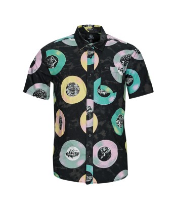 Chemise hommes Volcom V ENT LP WOVEN SS Noir