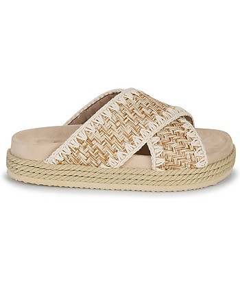 Mules femmes Mou MU.SW451002K-NAT Beige
