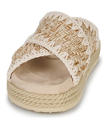 Mules femmes Mou MU.SW451002K-NAT Beige