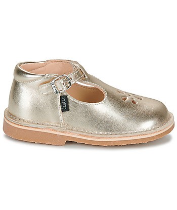 Sandales enfant filles Aster BIMBO Doré