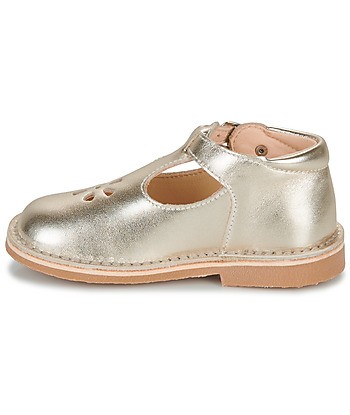 Sandales enfant filles Aster BIMBO Doré