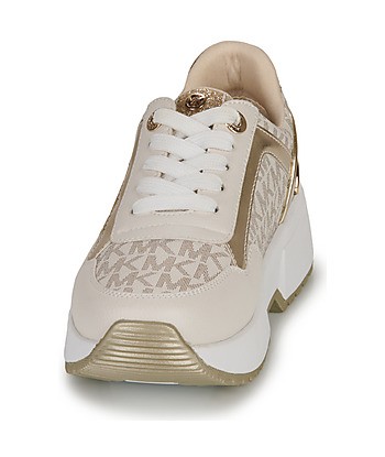 Baskets basses enfant filles MICHAEL Michael Kors COSMO MADDY Beige